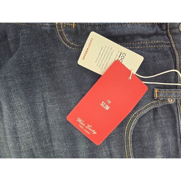 NWT Lucky Brands Men's 110 Slim Coolmax Stretch Jean - Size 38x30 - Picture 13 of 13